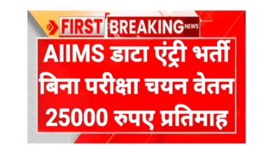 AIIMS Data Entry