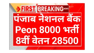 PNB Peon Bharti 2025